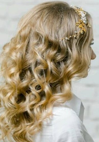 Прическа на свадьбу Н19684 - Стилист-визажист Наталия Сачдева