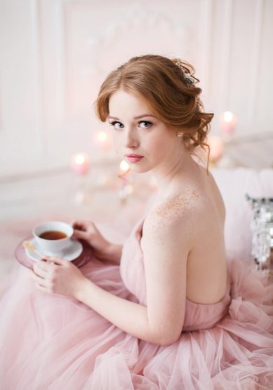 Образ невесты свадебный макияж натуральный (М19896) - Стилист-визажист Москвичка