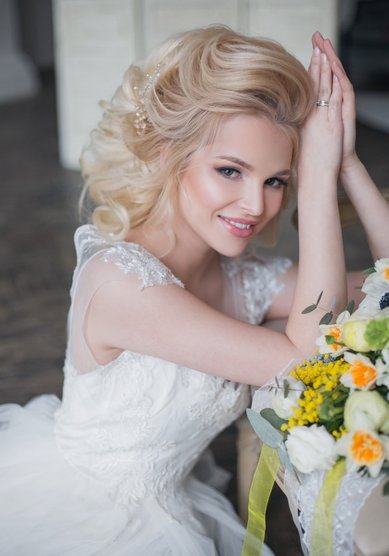 Свадебный образ Нежный свадебный макияж (М19901) - Стилист-визажист Москвичка