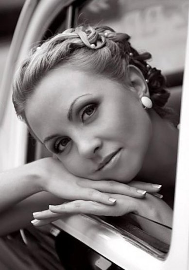 Свадебная прическа Л20101 - Стилист-визажист Лиза Золотая