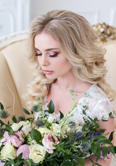 Свадебный образ Нежный макияж (М20401) - Стилист-визажист Москвичка