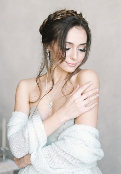 Образ невесты Нежный макияж (М20408) - Стилист-визажист Москвичка