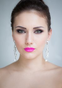 Свадебный макияж Яркий свадебный макияж (М18883)