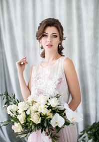 Свадебный макияж Выразительный свадебный макияж (М19884)