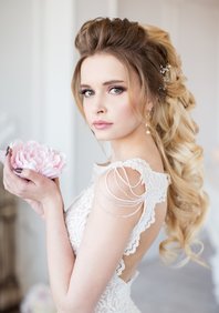 Свадебный макияж Дымчатый свадебный макияж (М20394)