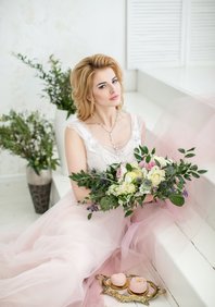 Свадебный макияж Нежный свадебный макияж (М20406)