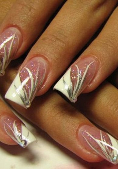 Свадебный маникюр А17095 - Мастер ногтевого сервиса Анна Ноготкова