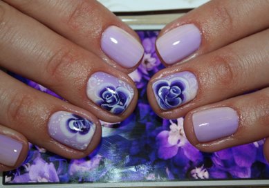 Свадебный маникюр D17331 - Стилист-визажист Deili Nail