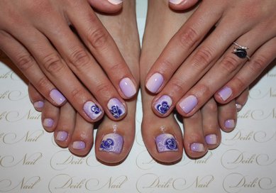 Свадебный маникюр D17332 - Стилист-визажист Deili Nail