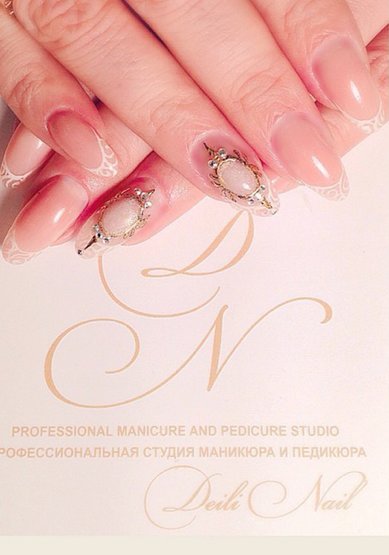 Свадебный маникюр D17334 - Стилист-визажист Deili Nail