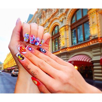 Свадебный маникюр D17336 - Стилист-визажист Deili Nail