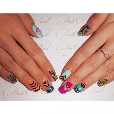 Свадебный маникюр D17337 - Стилист-визажист Deili Nail