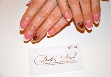 Свадебный маникюр D17339 - Стилист-визажист Deili Nail