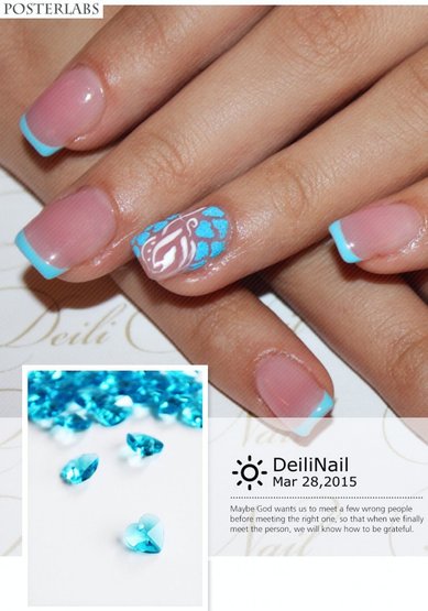 Свадебный маникюр D17345 - Стилист-визажист Deili Nail
