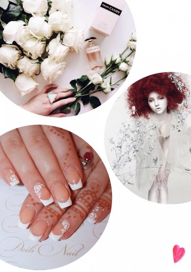 Свадебный маникюр D17357 - Стилист-визажист Deili Nail