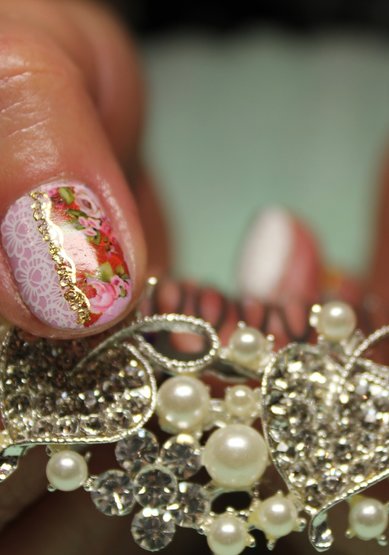 Свадебный маникюр О19665 - Стилист-визажист Елена Олейник