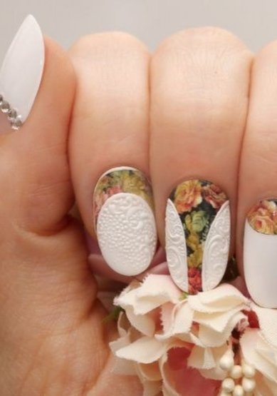 Свадебный маникюр О20977 - Стилист-визажист Елена Олейник