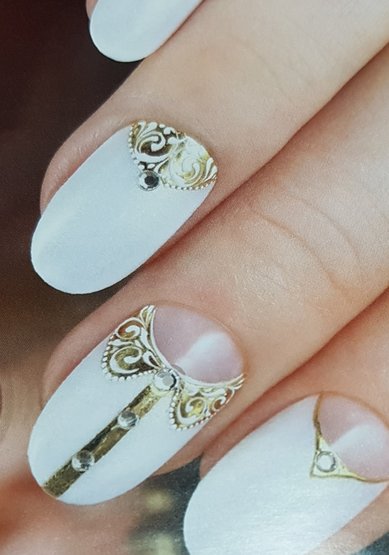 Свадебный маникюр О20991 - Стилист-визажист Елена Олейник