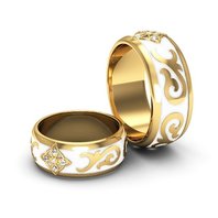 Арт. с эмалью и бриллиантами YA-558 | с эмалью и бриллиантами YA-558-З14926