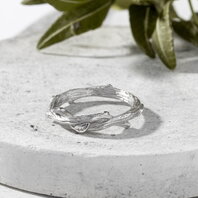 Обручальное кольцо 47653726-Ю15480 из серебра, фигурное