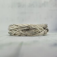 Обручальное кольцо 40192956-Ю15503 из серебра, фигурное