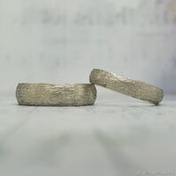 Обручальные кольца 43747614 | 43747614-Ю15563 из белого золота, фигурные