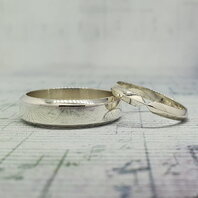 Обручальные кольца 40109872 | 40109872-Ю15578 из серебра, гладкие