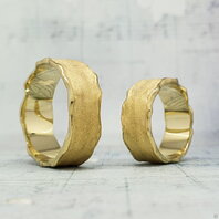 Обручальные кольца 40127760 | 40127760-Ю15609 из желтого золота, фигурные