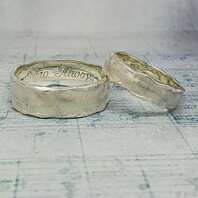 Обручальные кольца 47128456 | 47128456-Ю15615 из серебра, фигурные