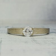 Помолвочное кольцо 43656212-Ю15702 из белого золота