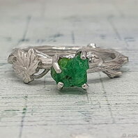 Помолвочное кольцо 49727602-Ю15730 из серебра