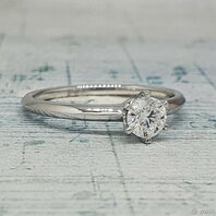 Помолвочное кольцо 47308960-Ю15757 из белого золота