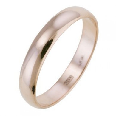 Обручальное кольцо М10084 - Ювелирный бренд Московский ювелирный завод
