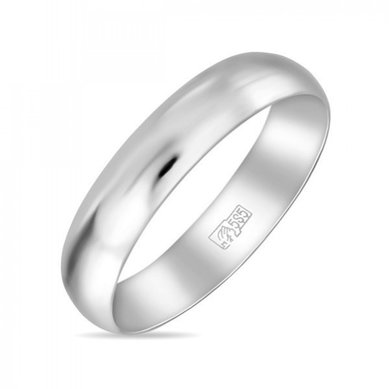 Обручальное кольцо R01-W-040-170-М10086 - Ювелирный бренд Московский ювелирный завод