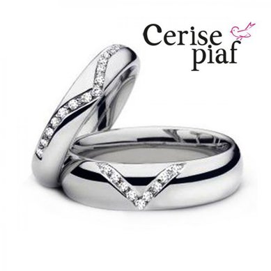 Обручальные кольца C10217 - Дизайн студия Cerise Piaf / СЕРИЗ ПИАФ