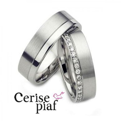 Обручальные кольца C10219 - Дизайн студия Cerise Piaf / СЕРИЗ ПИАФ