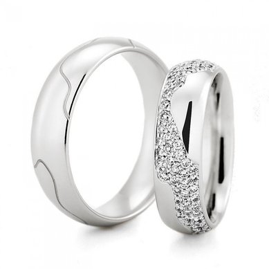 Обручальные кольца C10246 - Дизайн студия Cerise Piaf / СЕРИЗ ПИАФ