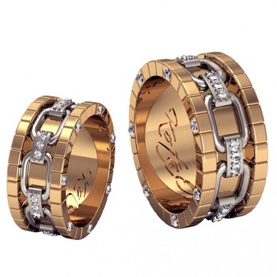 Обручальные кольца KO-OKNR022-K1025 - Ювелирный салон KotaOsta