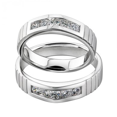 Обручальные кольца C10256 - Дизайн студия Cerise Piaf / СЕРИЗ ПИАФ