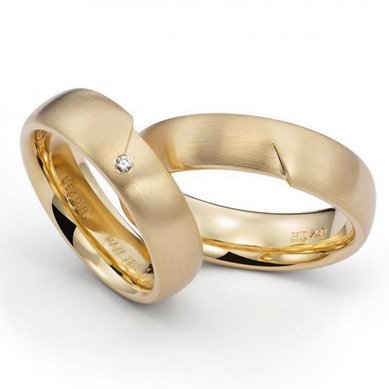 Обручальные кольца C10301 - Дизайн студия Cerise Piaf / СЕРИЗ ПИАФ