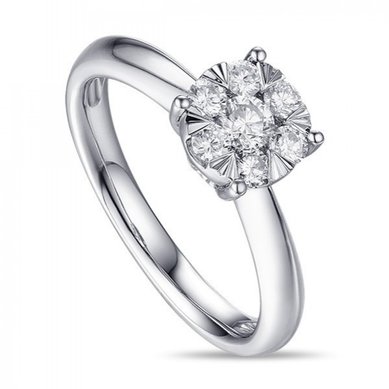 Помолвочное кольцо R2611-1851361AD-М10323 - Ювелирный бренд Московский ювелирный завод