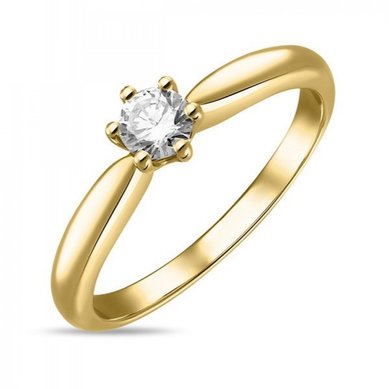 Помолвочное кольцо R01-SOL46-020-G2-М10327 - Ювелирный бренд Московский ювелирный завод