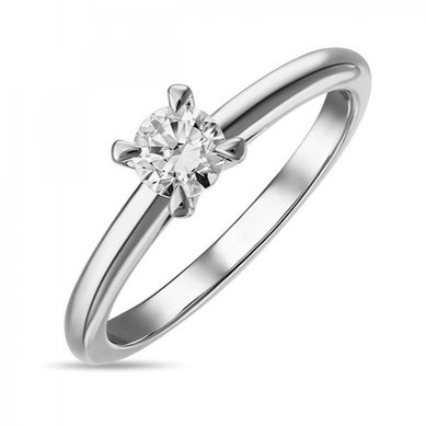 Помолвочное кольцо R01-SOL38-030-G2-М10329 - Ювелирный бренд Московский ювелирный завод