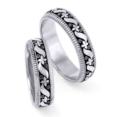 Обручальные кольца WR-ORN-08 | WR-ORN-08-S10401 - Ювелирный салон Skyline Jewelry