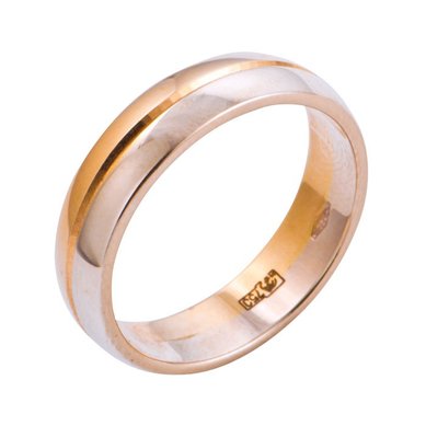 Обручальное кольцо T1044 - Ювелирный центр TESARTE