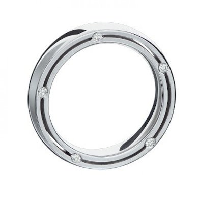 Обручальное кольцо 25807-М10516 - Ювелирный Дом Маска