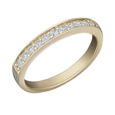 Обручальное кольцо 27121-М10517 - Ювелирный Дом Маска