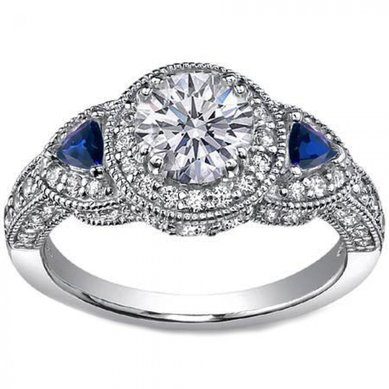 Помолвочное кольцо A10573 - Ювелирная компания AdamantCROWN