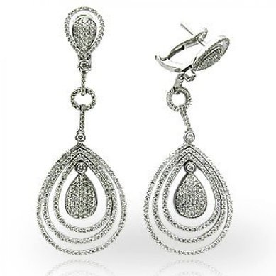 Серьги A10589 - Ювелирная компания AdamantCROWN