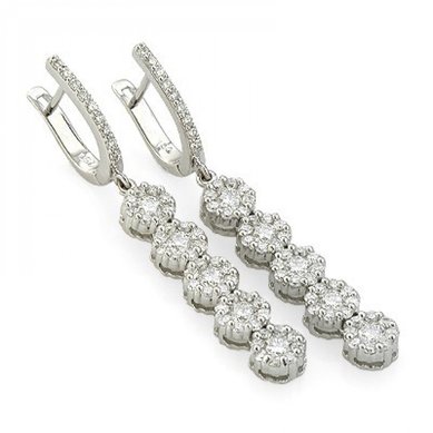 Серьги A10591 - Ювелирная компания AdamantCROWN